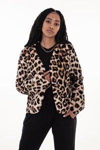 Natural Animal Fur Jacket