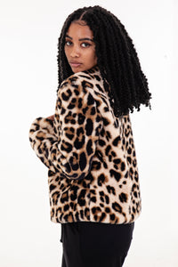 Natural Animal Fur Jacket