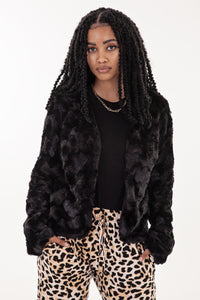 Black Fur Jacket