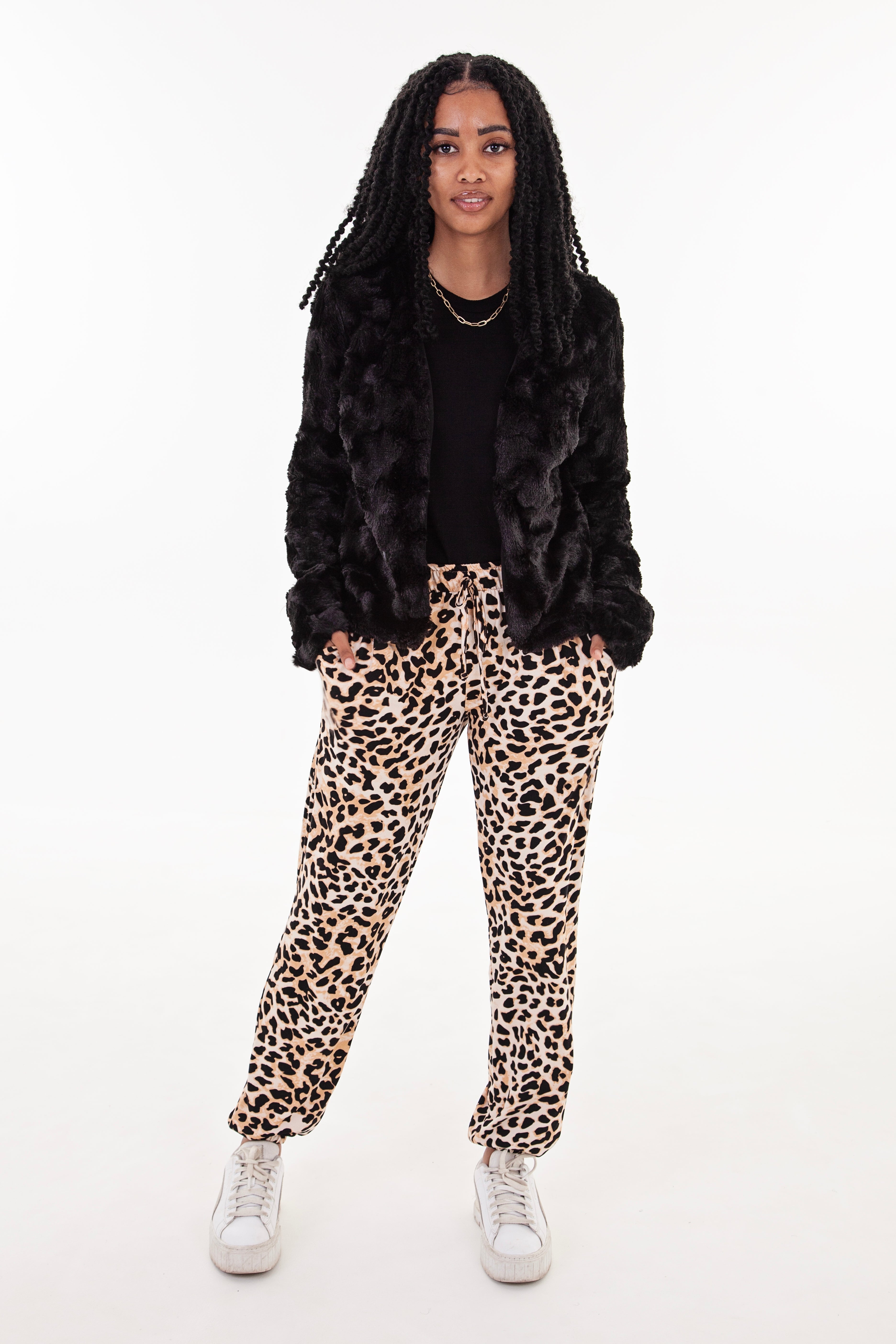 Black Fur Jacket