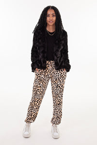 Black Fur Jacket