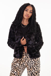 Black Fur Jacket